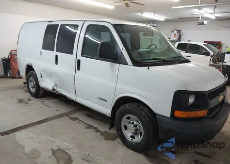 2005 Chevrolet Express from USA, damaged, VIN 1GCGG25V951132668